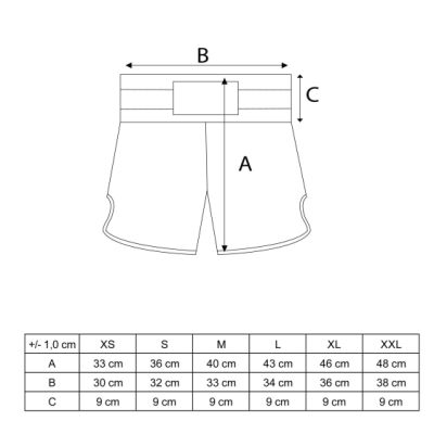 16. TOP TEN KicksOff Kickboxing Shorts (WAKO APPROVED)