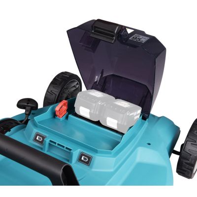 17. Makita DLM481Z Lawn Mower Push Type Lawn Mower Battery Black, Blue, Metallic