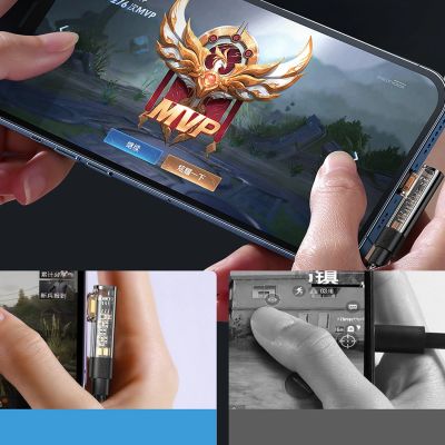 4. Joyroom Gaming Cable S-UL012A6 Lightning (angled) / USB-A (straight) 2.4A 1.2 m - black