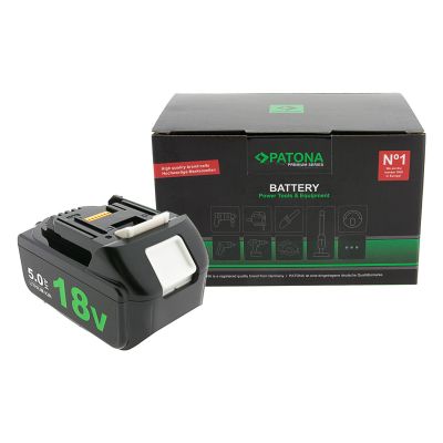 6. PATONA Premium Battery for Makita BL1850LED (18 V 5.0 Ah LED)