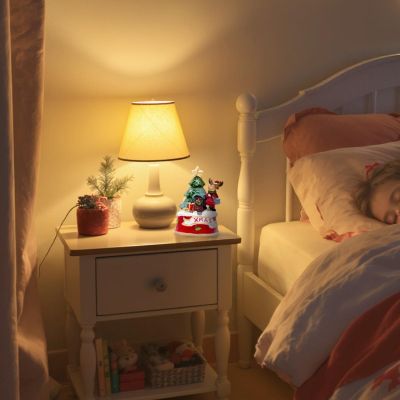 12. CHRISTMAS DECORATION WITH A PLAYING REINDEER