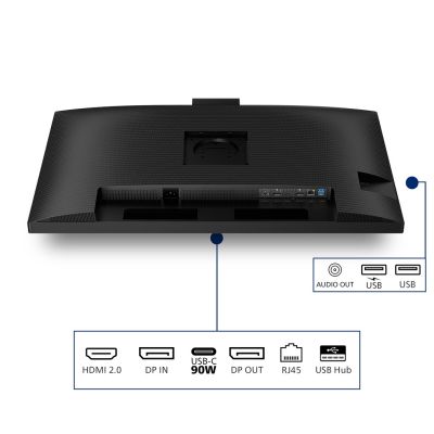 5. Philips 3000 series 32B2U3601H/00 computer monitor 80 cm (31.5") 2560 x 1440 px Quad HD LCD Black