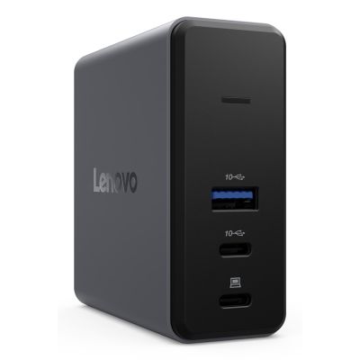2. Lenovo X9 Charging GaN Dock Wired USB 3.2 Gen 2 (3.1 Gen 2) Type-C Gray