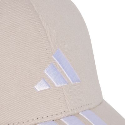 3. adidas 3-Stripes New Logo Baseball Cap Beige JW6036