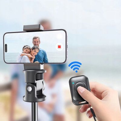 6. Tech-Protect L03S Bluetooth selfie stick with remote control, tripod up to 148cm and 180 head - white