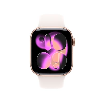 3. Smartwatch Apple Watch 11 GPS 42mm Rose Gold Alu Sport Band S/M Pink (MEU04MP-A)