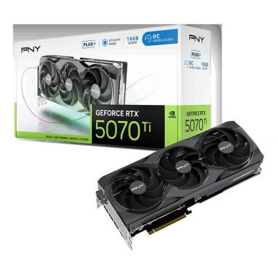 10. graphics card PNY 5070 Ti 16GB OC Triple Fan