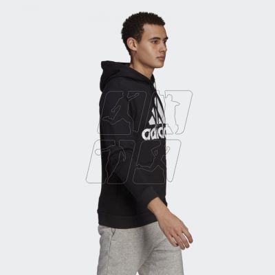 3. Adidas Essentials Fleece Big Logo Hoodie M GK9220