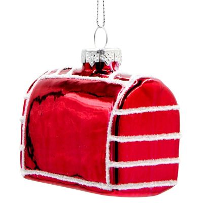 4. GLASS BALL FORM LETTER TO SANTA CLAUS - SNOWMAN