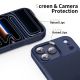 5. Tech-Protect MagMat Case for iPhone 17 Pro - Matte Navy Blue