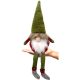 3. DECORATIVE SANTA CLAUS 60CM GREEN