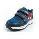 3. Leomil children's sports shoes Spiderman sneakers lightweight with velcro black blue