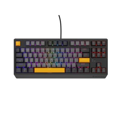 23. GENESIS Thor 230 TKL Gaming Keyboard USB + RF Wireless + Bluetooth QWERTY Black, Gray, Orange