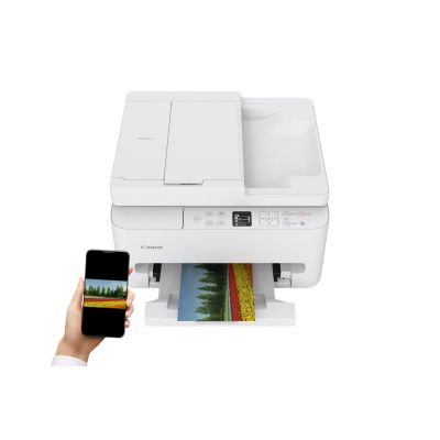 105. Canon Pixma TS7550i white multifunction device