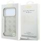 16. Guess Stripe Peony 4G Logo MagSafe Case for iPhone 18 Pro Max / 17 Pro Max - Beige