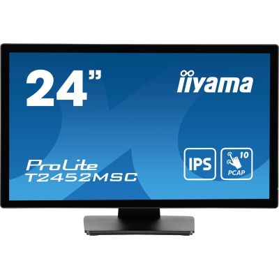 18. iiyama ProLite T2452MSC-B1 Computer Monitor 23.8 inches 1920 x 1080 px Full HD LCD Touchscreen Black