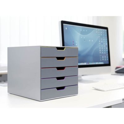 6. Durable VARICOLOR 5 Plastic Multicolor
