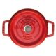 2. Round cast-iron pot STAUB La Cocotte 40509-814-0 – 1.7 l, red