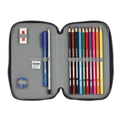 6. Pencil case with equipment FC Barcelona double filled pencil case 28 PCS 412225854