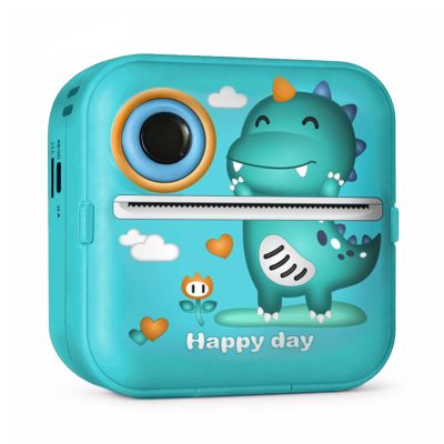 Wozinsky WDT-04 thermal printer camera for kids - green