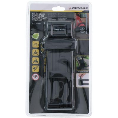 43. DUNLOP FOLDABLE BIKE LOCK 85CM
