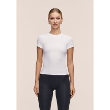 CASALL Defined Rib Tee Women's T-Shirt, White