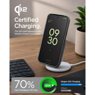 9. Spigen Liquid Air Mag MagSafe Case for Google Pixel 11 Pro XL - Matte Black