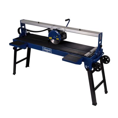 9. Scheppach FS4700 tile cutter with diamond blade