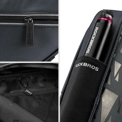 3. Rockbros B39-2 Waterproof Bike Frame Bag - Black