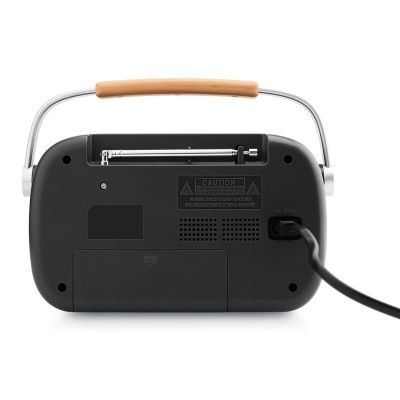 7. JVC Portable Radio RA-E215G Gray