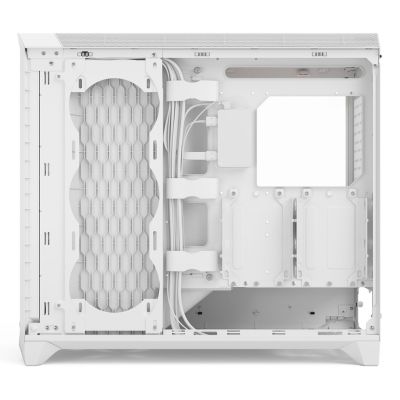 9. Fractal Design Meshify 3 XL Ambience Pro RGB Clear Tint White ATX case