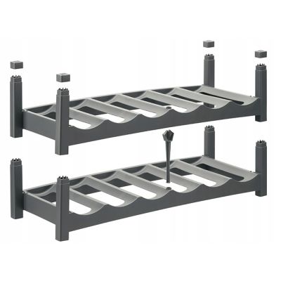 7. ROTHO VARIO wine rack anthracite