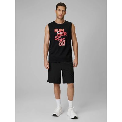 3. Men's sleeveless shirt 4F 4FWSS26TSLEM269-20S