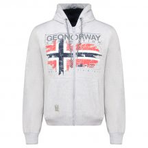 Geographical Norway Grusty Blended DB 100 M sweatshirt WZ3084H/GN-Blended Gray