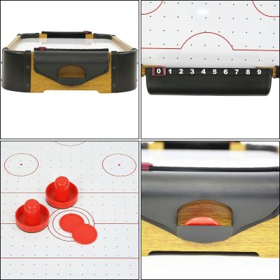 11. AIR HOCKEY GAME FOR TABLE 51x31x10CM WOODEN ENERO