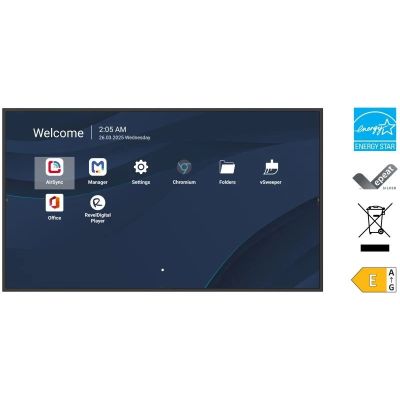 8. ViewSonic ViewBoard large format LED display