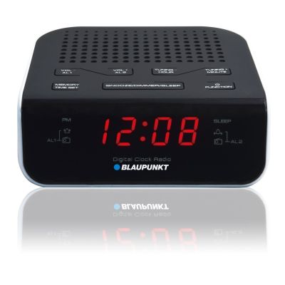 2. Blaupunkt CR5WH clock radio black and white