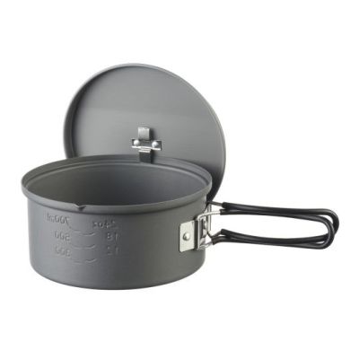 2. ESBIT PT1100HA Camping Kitchen Utensil Jar 1.1 l Aluminum, Black