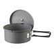 2. ESBIT PT1100HA Camping Kitchen Utensil Jar 1.1 l Aluminum, Black