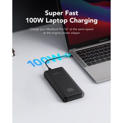 4. VEGER T100 Power Bank Lithium-Ion (Li-Ion) 20000 mAh Black