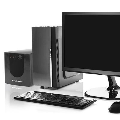 4. Qoltec 53777 UPS line-interactive technology 2 kVA 1200 W 4 x power sockets