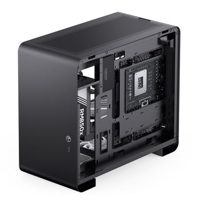 12. Jonsbo U4 Mini Mesh Micro-ATX Case - Black