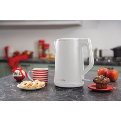 5. Gorenje K15DWW electric kettle 1.5l (white)