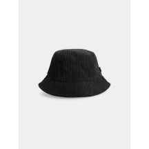 4F Women's Corduroy Bucket Hat 4FAW22ACAPF118-83S Black
