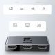 19. Baseus bidirectional switch splitter switcher HDMI - 2x HDMI 4K / 30 Hz gray (CAHUB-BC0G)