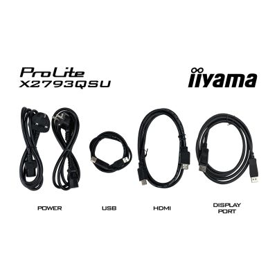 16. iiyama ProLite X2793QSU-B1 computer monitor 68.6 cm (27") 2560 x 1440 px Quad HD LED Black