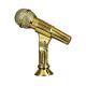 8. Plastic microphone figurine F174/G