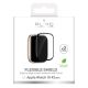 2. Puro Flexible Shield Protective Film with Applicator for Apple Watch 10/11 42mm - Black