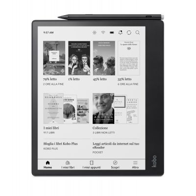 2. Kobo Elipsa 2E 10.3" 32GB Wi-Fi Black Ebook Reader