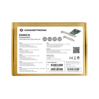 3. Conceptronic EMRICK08G adapter Internal USB 3.2 Gen 2 (3.1 Gen 2)